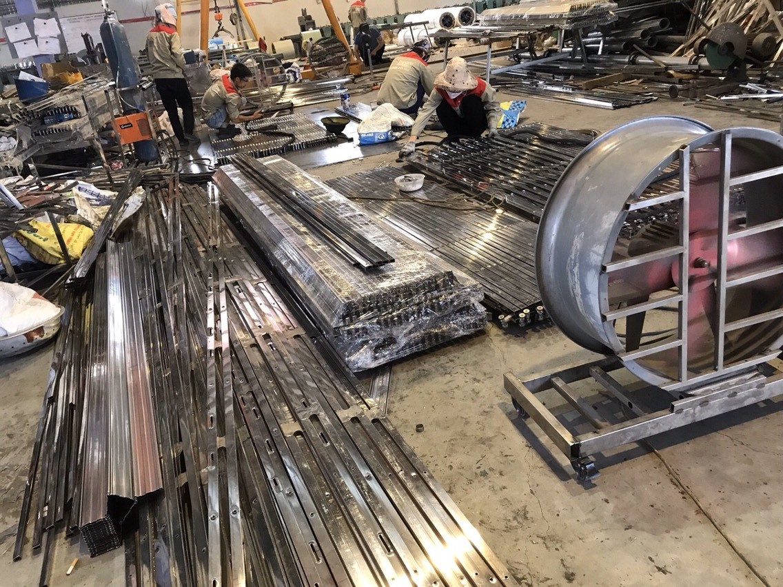 Thi Công Lắp Đặt Cửa Xếp Inox Tại Quận Hoàn Kiếm
